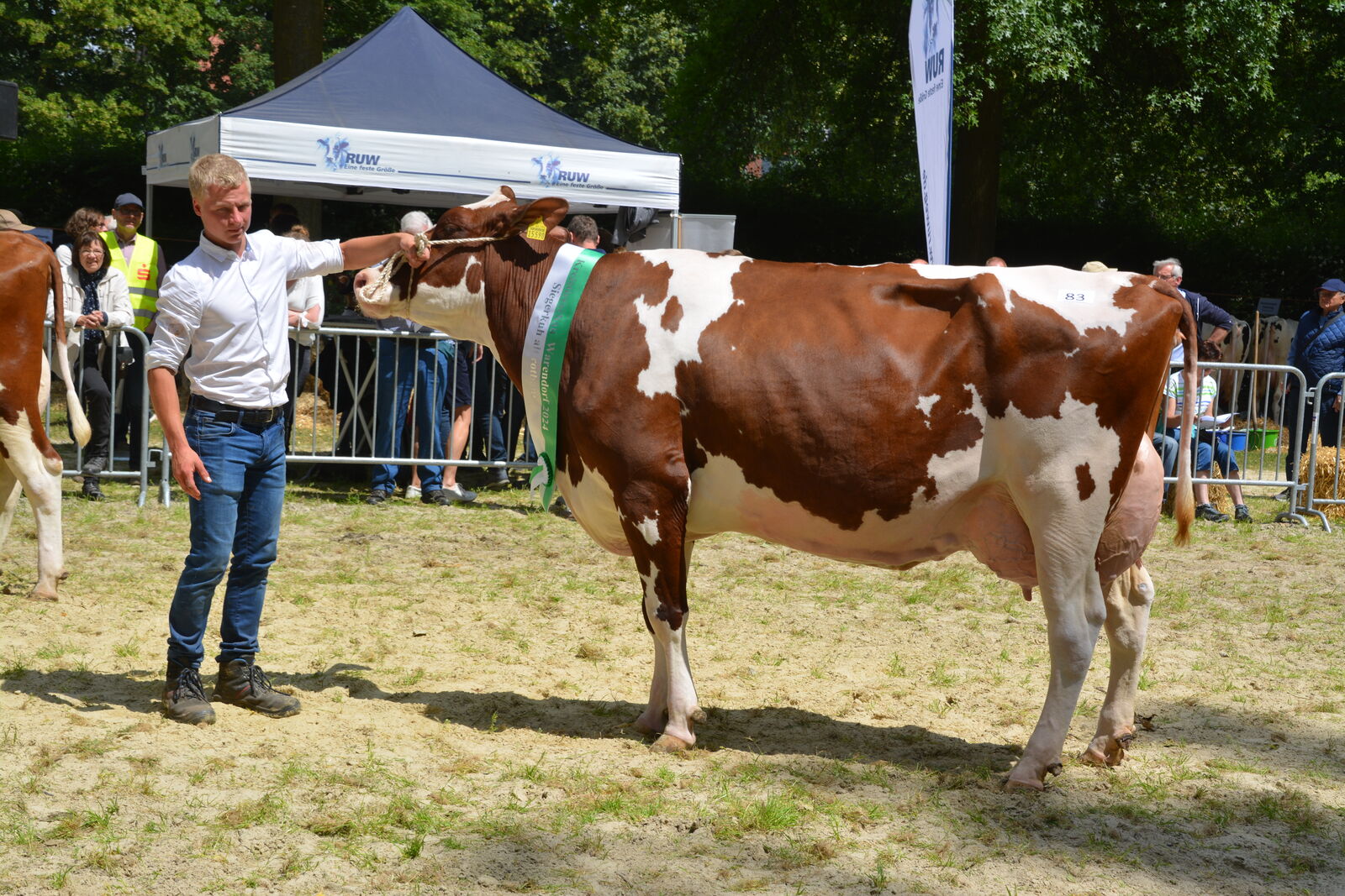 Sieger rotb alt, Melina v. Defiant, Ludger Wiewer, Drensteinfurt